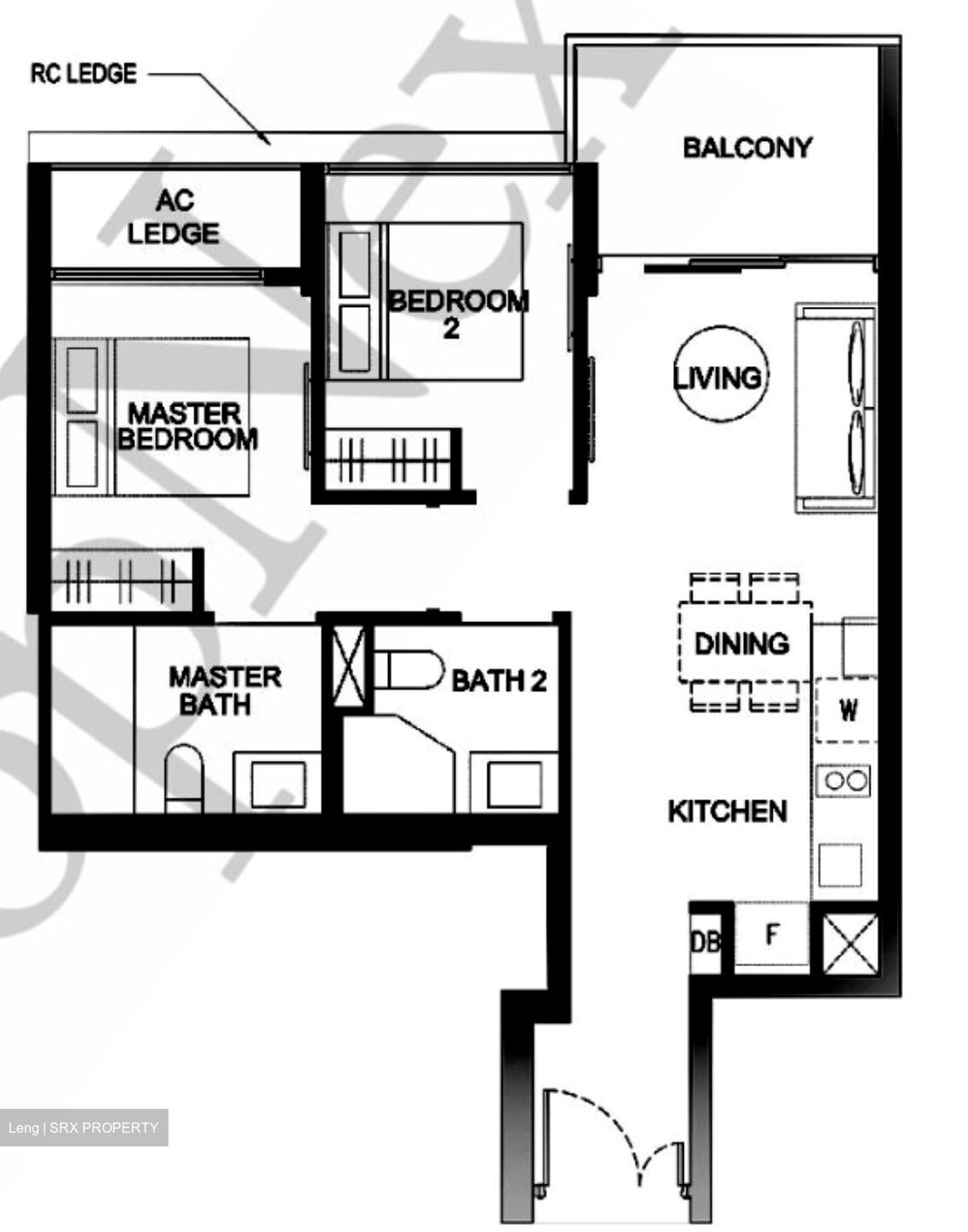 Kingsford Waterbay (D19), Apartment #612730021